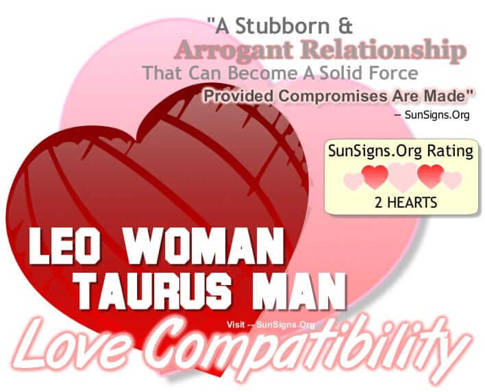 Leo Woman Taurus Man 50