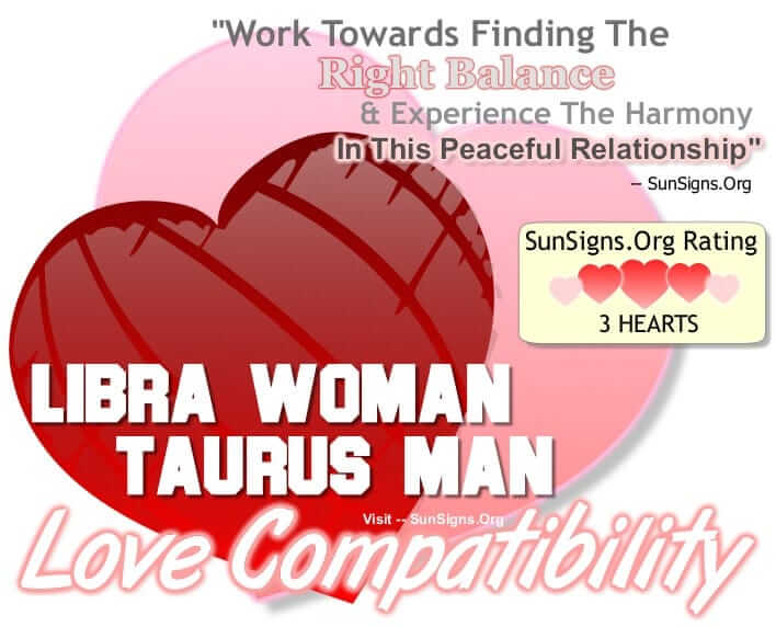 Libra Woman And Taurus Man - A Peaceful And Balanced Match | Sun Signs