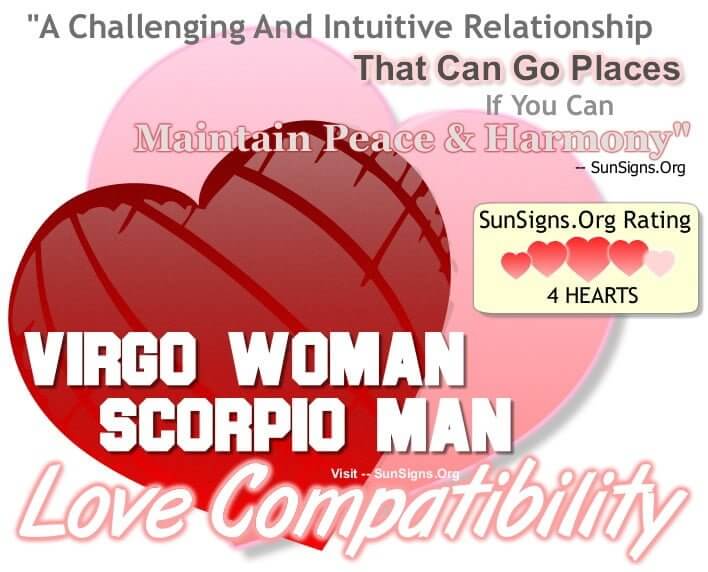 Scorpio Woman & Virgo Man Relationship 6