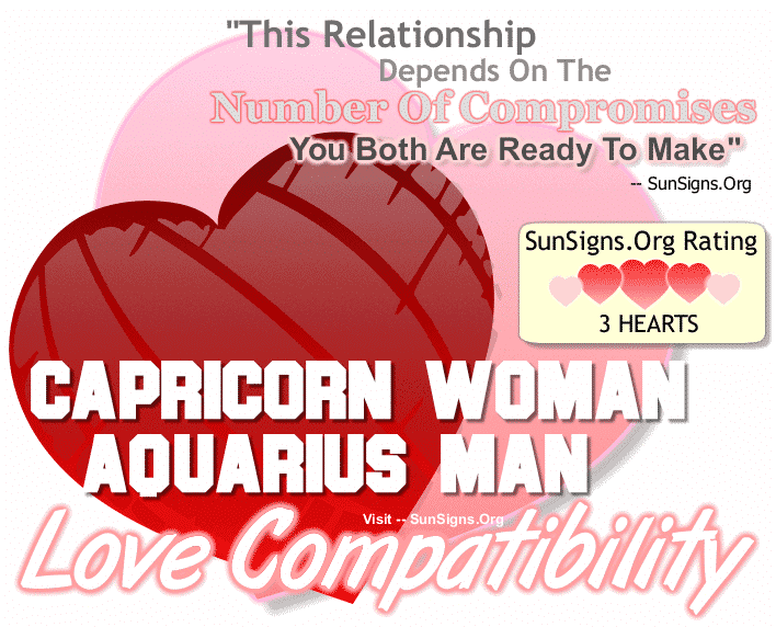 are Capricorn and Aquarius