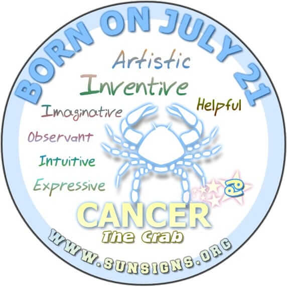 Is July 21 a Cancer?