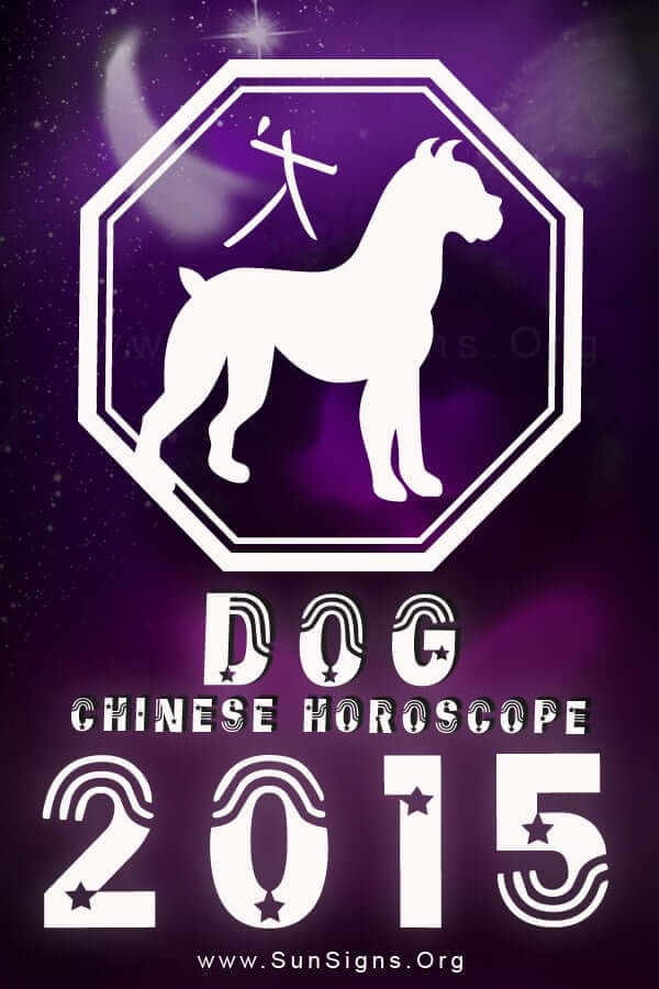 This is a year of joy and happiness for the Chinese dog horoscope sign. 