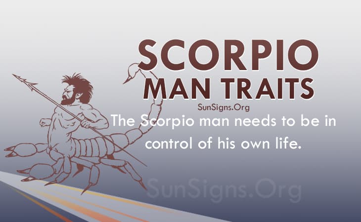 What are the traits of a Scorpio male?
