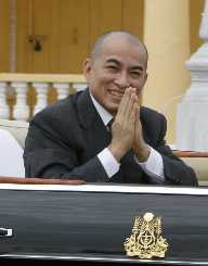 norodom sihamoni king cambodia 2008 alchetron coronation