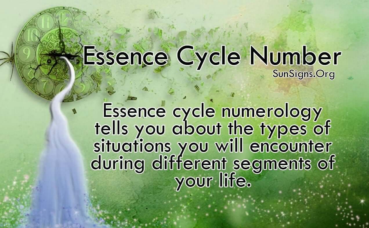 Essence Cycle Number