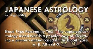 japanese blood type astrology