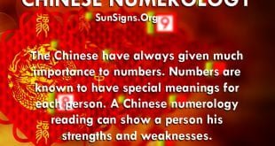 chinese numerology