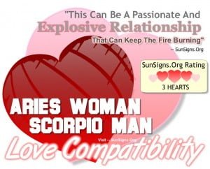 Aries Woman Scorpio Man - A Passionate Explosive Match - SunSigns.Org