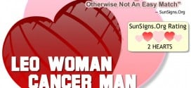 leo woman cancer man