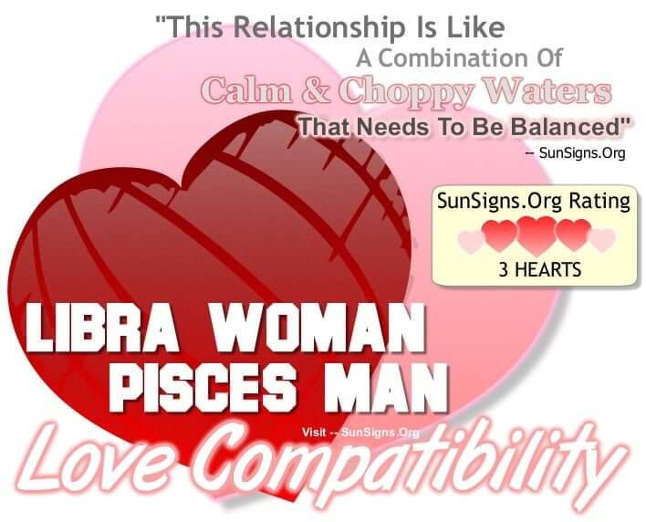 Libra woman dating pisces man