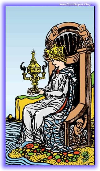 Queen Of Cups Meanings Interpretation Minor Arcana