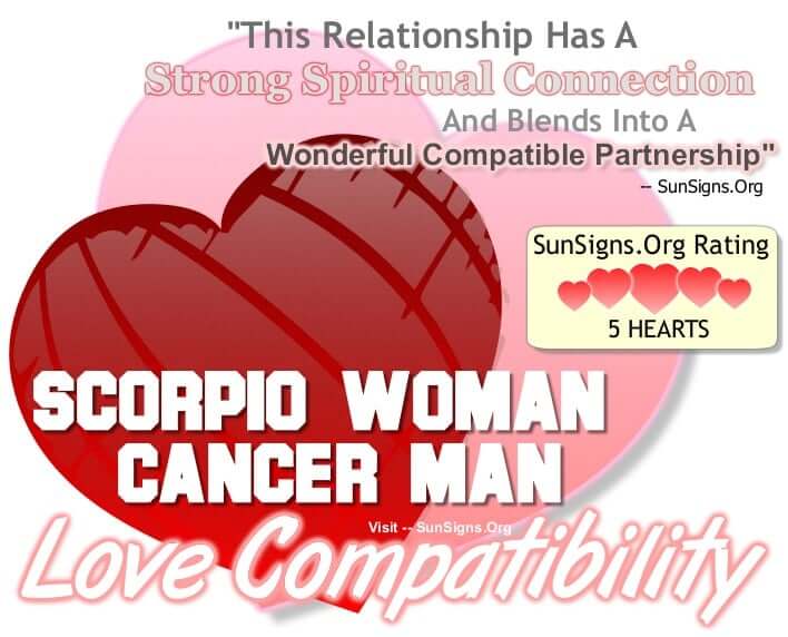 Are cancers and scorpios soulmates?