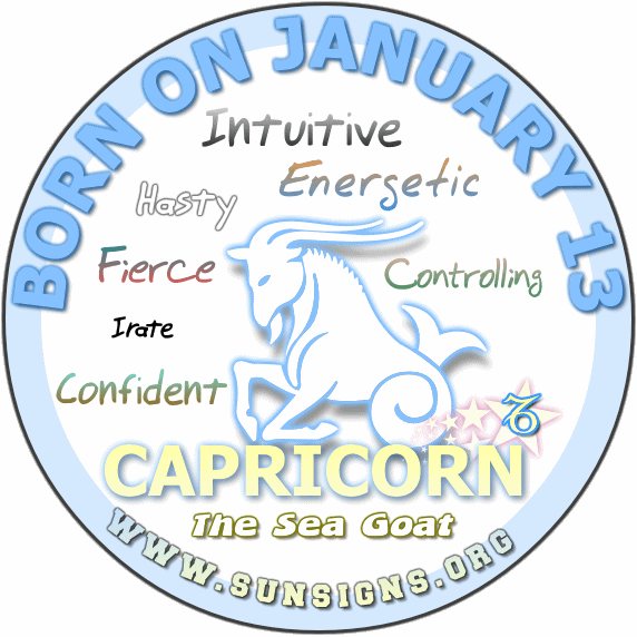 january 13 astrological sign