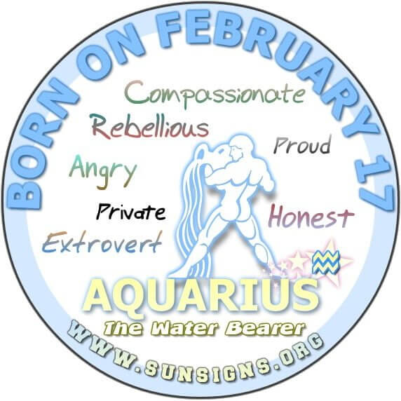 February 17 Zodiac: Aquarius