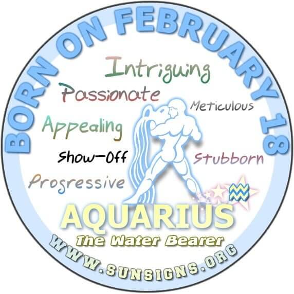 february 18 birthday personality