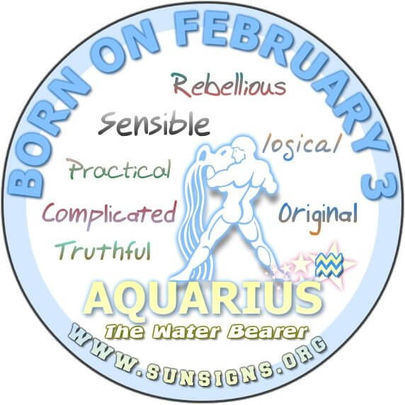 February 3 Zodiac Horoscope Birthday Personality - SunSigns.Org