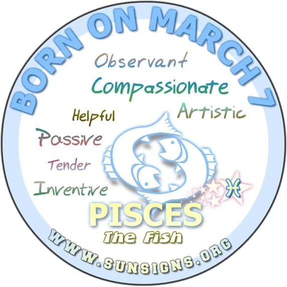 march 7 birthday personality