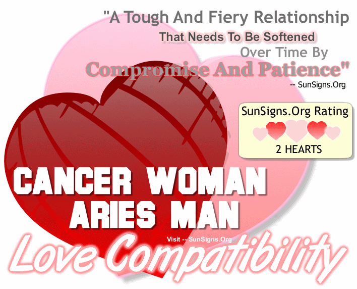 Taurus Man And Cancer Woman Compatibility Chart