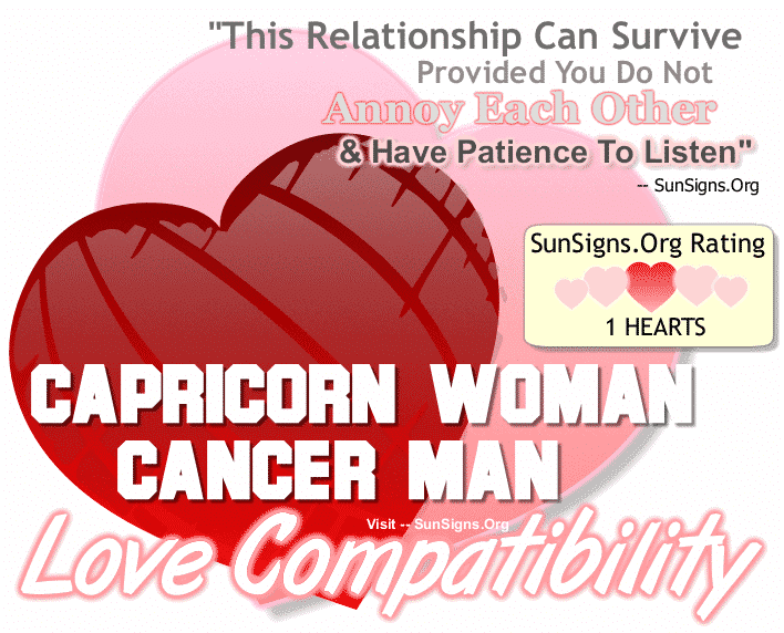 And relationships woman capricorn Capricorn Compatibility: