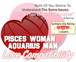 Pisces Woman And Aquarius Man - A Couple With Different Thinking ...