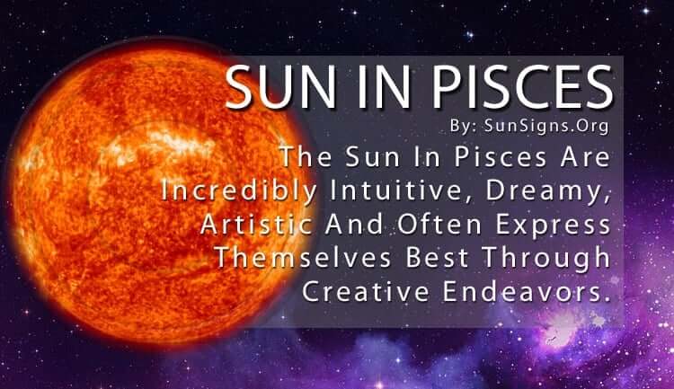 The Sun In Pisces