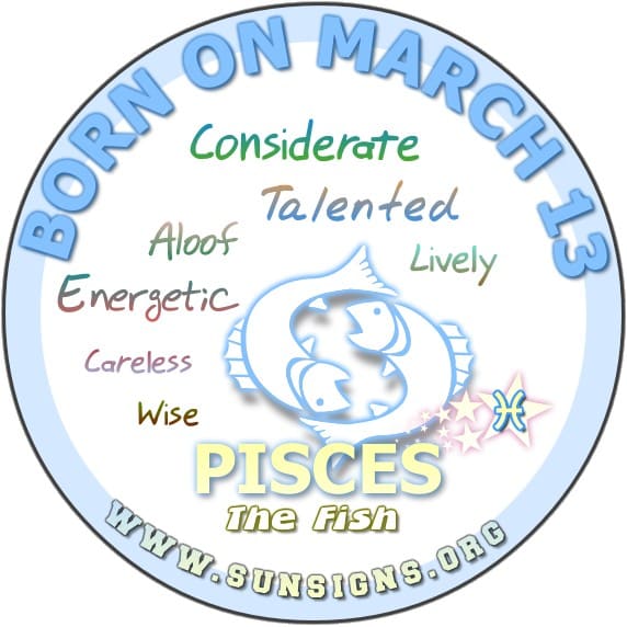 Love and Compatibility for March 13 Zodiac