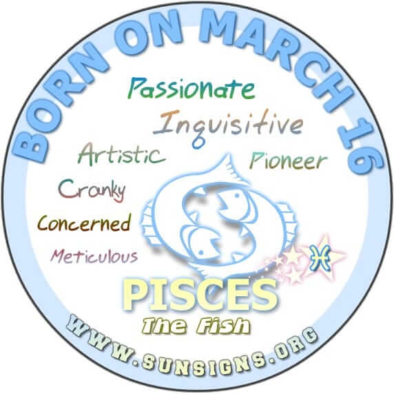 astrology of 16 march