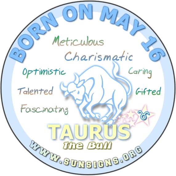 May 16 Zodiac Horoscope Birthday Personality SunSigns Org