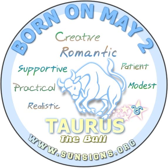 May 2 Zodiac Horoscope Birthday Personality Sunsigns Org