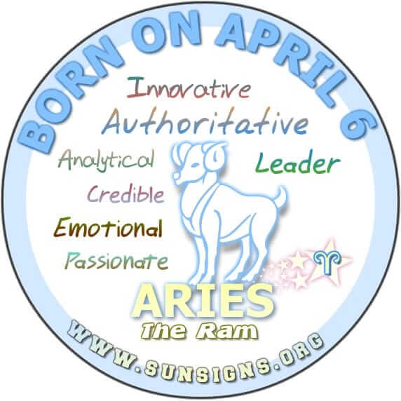 april 6 birthday personality