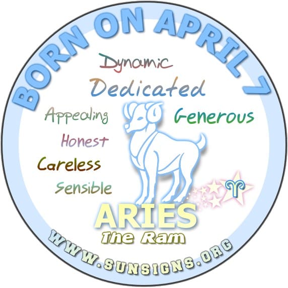 The April 7 birthday personality like to be in control of whatever they are doing.