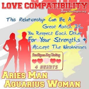 Aries Man And Aquarius Woman Love Compatibility - SunSigns.Org