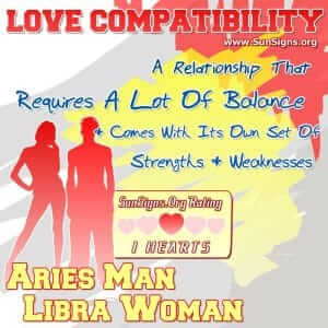 Aries Man And Libra Woman Love Compatibility - SunSigns.Org