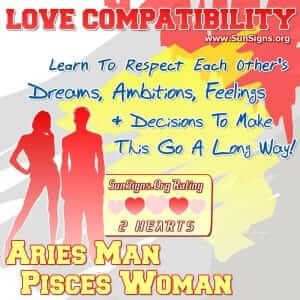Aries Man And Pisces Woman Love Compatibility - SunSigns.Org