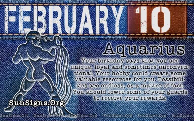 February 10 Zodiac Horoscope Birthday Personality - SunSigns.Org