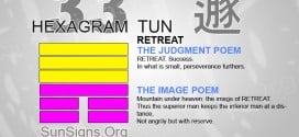 I Ching 33 meaning - Hexagram 33 Retreat