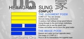I Ching 6 meaning - Hexagram 6 Conflict