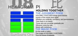 I Ching 8 meaning - Hexagram 8 Holding Together