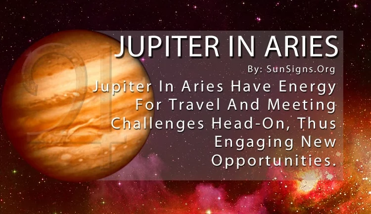 O Júpiter em Aries