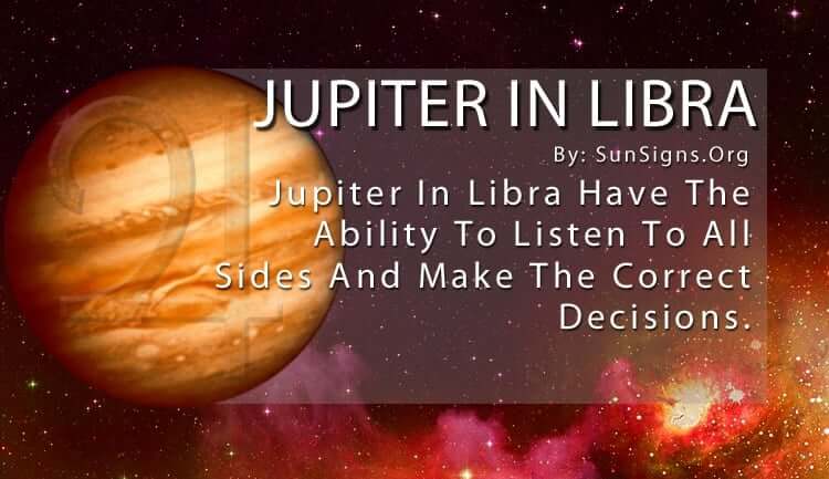 The Jupiter In Libra