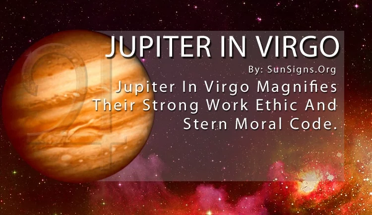 O Júpiter em Virgem.