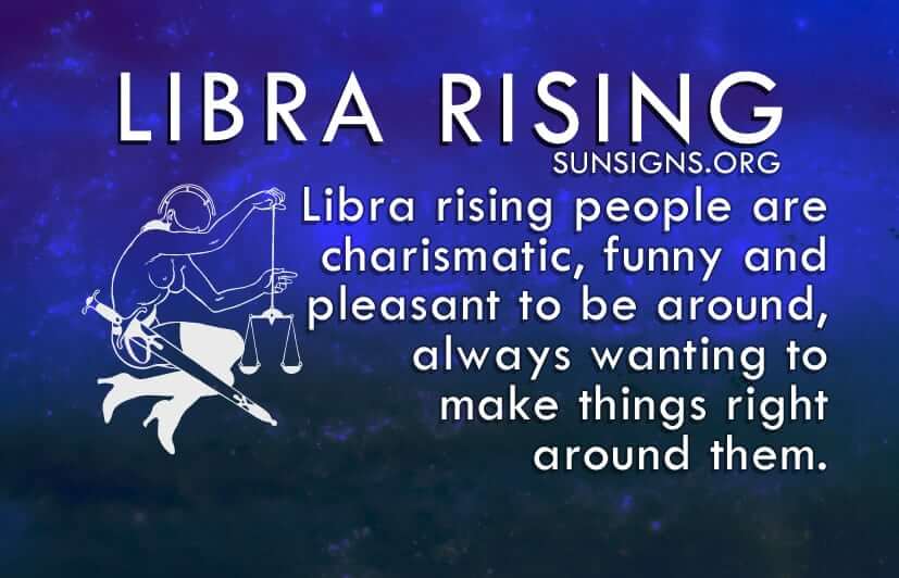 Libra Rising are some of the most charismatic of the zodiac.