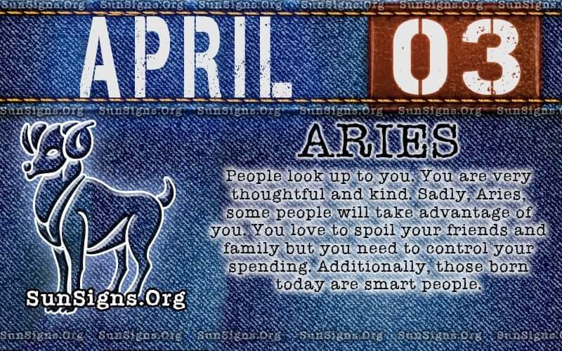 April 3rd Zodiac