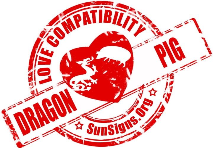 Chinese Dragon Pig Compatibility. The dragon and pig relationship will be great in terms of romance and love compatibility.