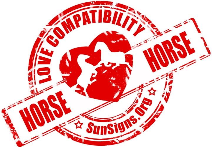 Chinese Horse Horse Compatibility. The Horse Horse relationship together can typically mean just an extra dose of good times.