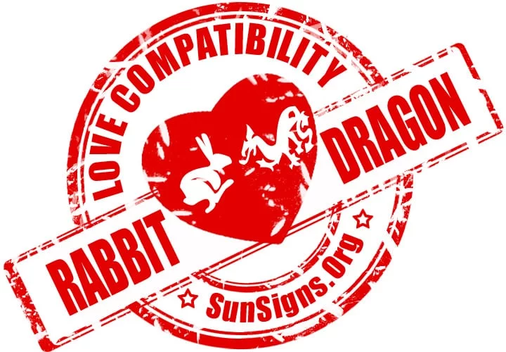 Rabbit Dragon Compatibility. Upon first glance the Chinese Rabbit Dragon relationship is not the most harmonious of matches, but that doesn’t mean it will not work.