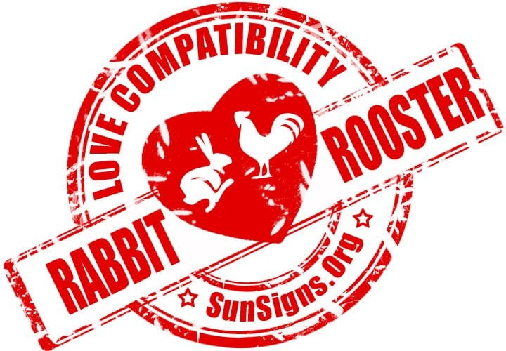 Rabbit Rooster Compatibility. the Rabbit and Rooster relationship will be a difficult union.