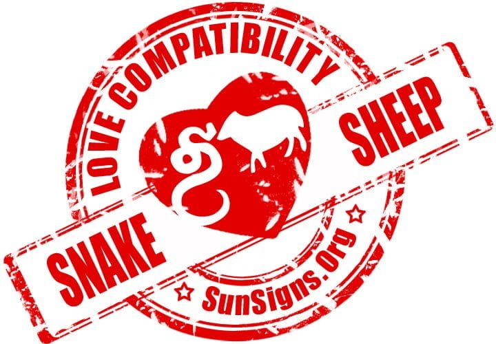 Chinese Snake Sheep Compatibility. will the love compatibility in a Snake Sheep relationship be great?