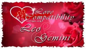 Leo Gemini Love Compatibility - SunSigns.Org