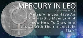 Mercury In Leo